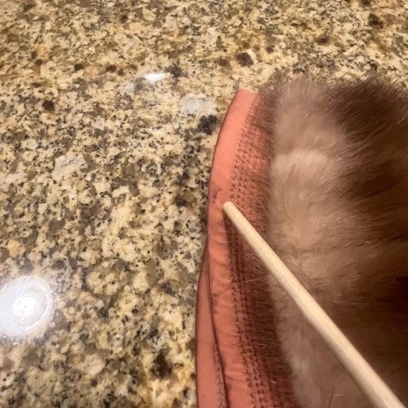 Vintage mid century brown girls fur hat children’s - Picture 8 of 8